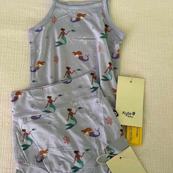 Kyte BABY Other - Kyte Baby mermaid onesie & bummies
